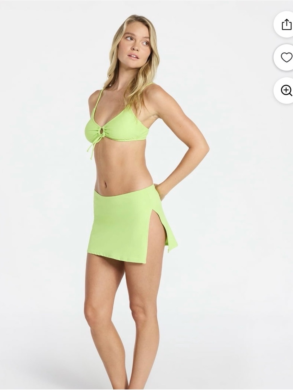 Neon Lime Women's Skirt